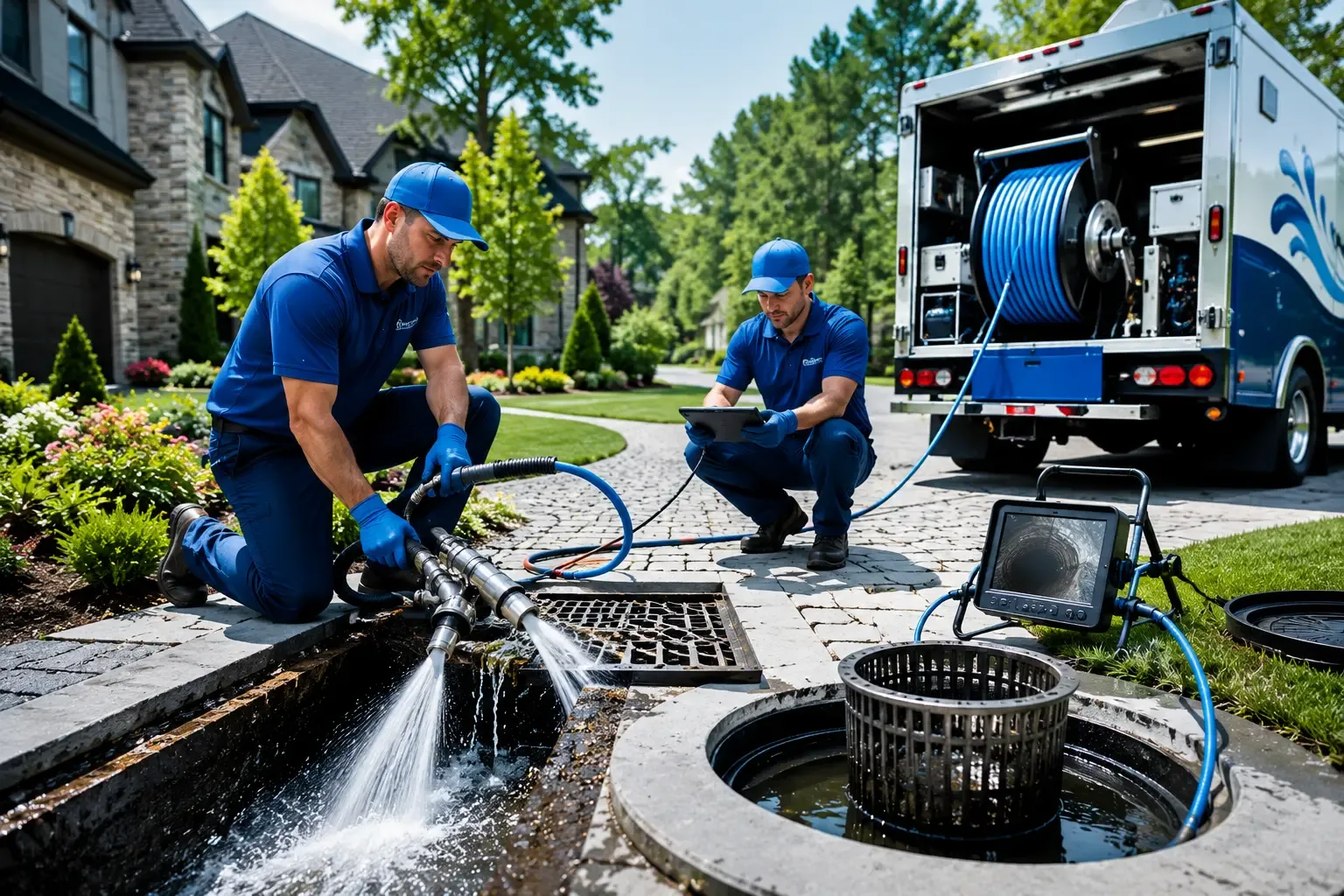 Local outdoor drain cleaning professionals in Dumont, MN